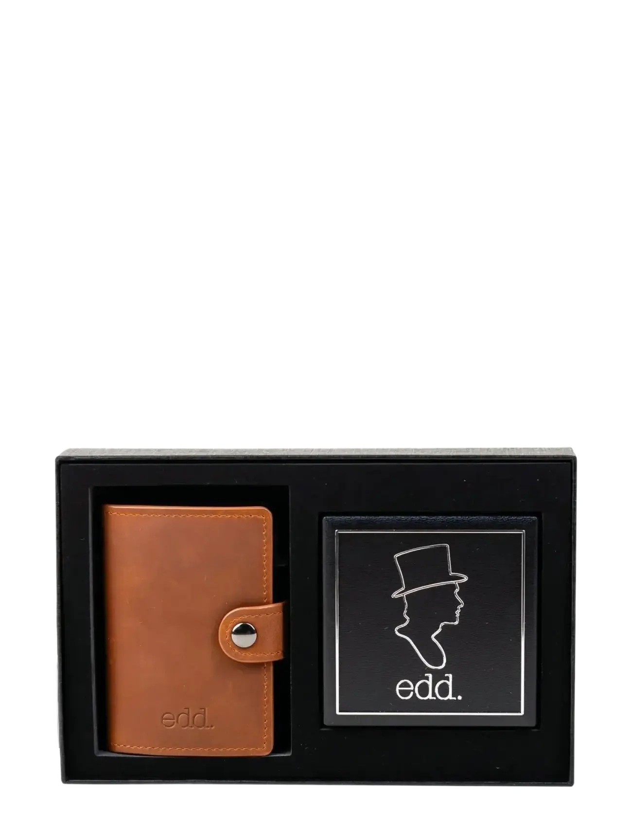 edd. - Gift Set Card Holder/Bracelet - bracelets - brown - 1