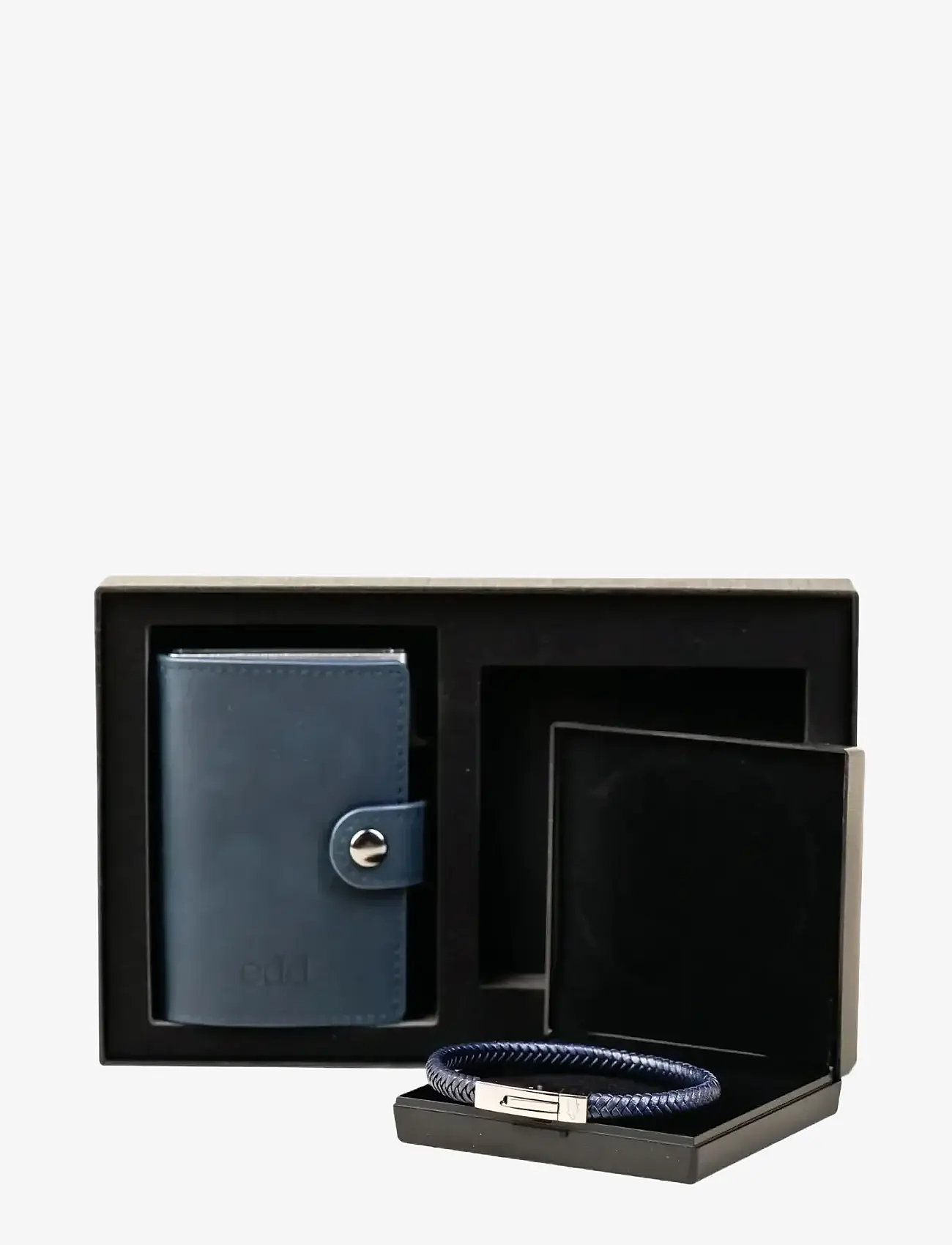 edd. - Gift Set Card Holder/Bracelet - bracelets - navy - 0
