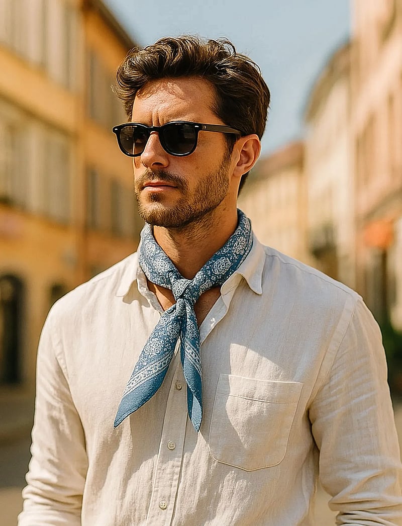 edd. - Bandana - schals - 19 denim - 0
