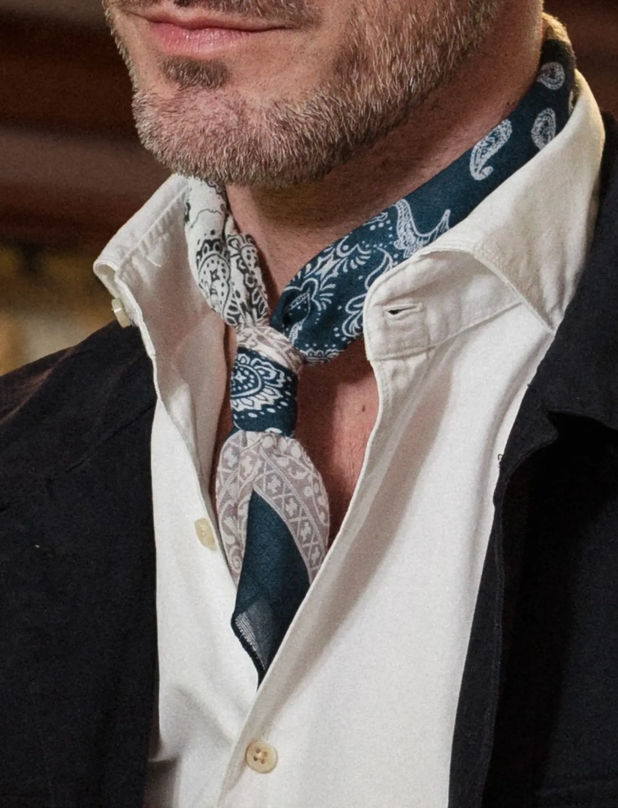 edd. Bandana, Mænd, Bandana, Navy, Str: ONE SIZE