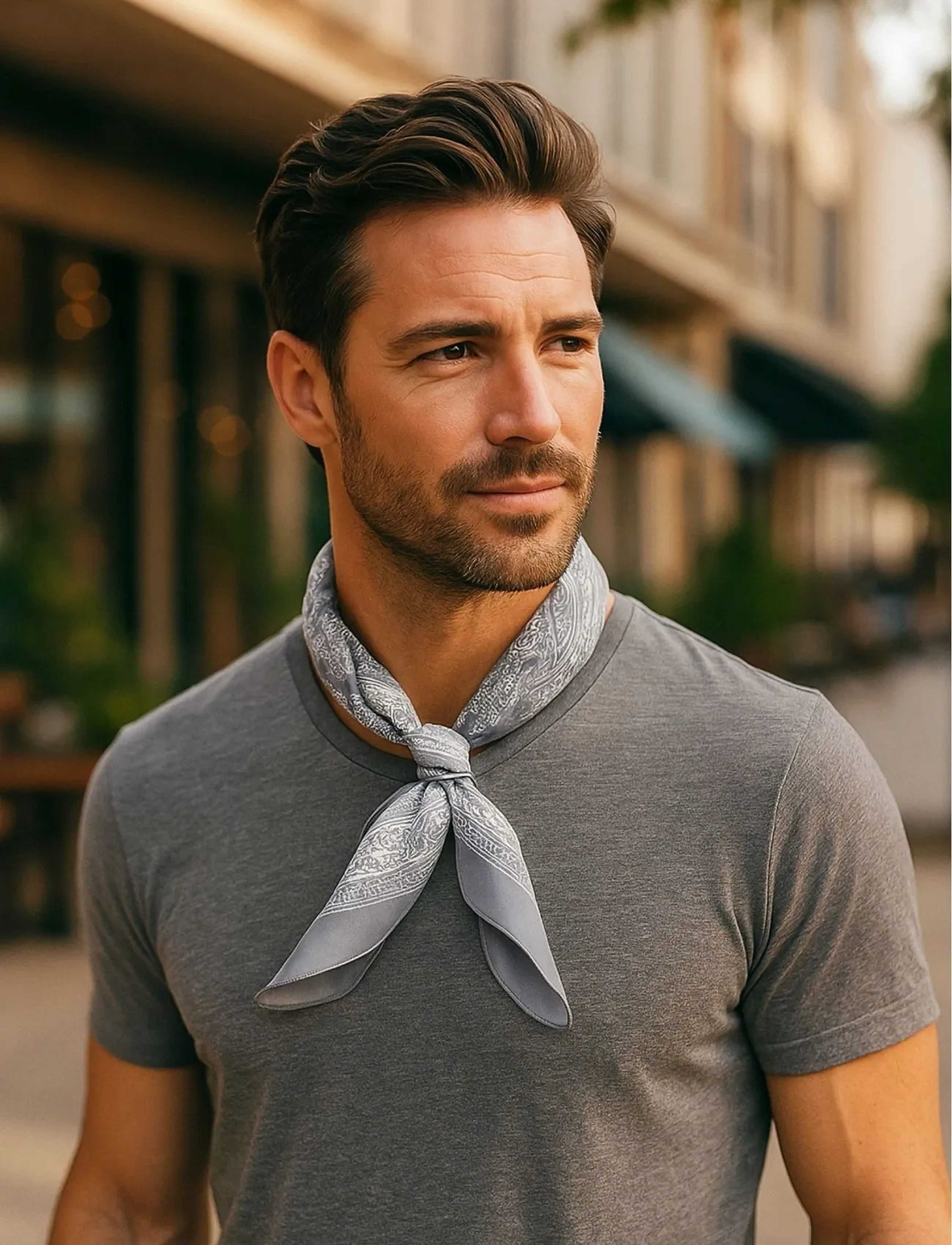 edd. - Bandana - sjalar - 43 grey - 2