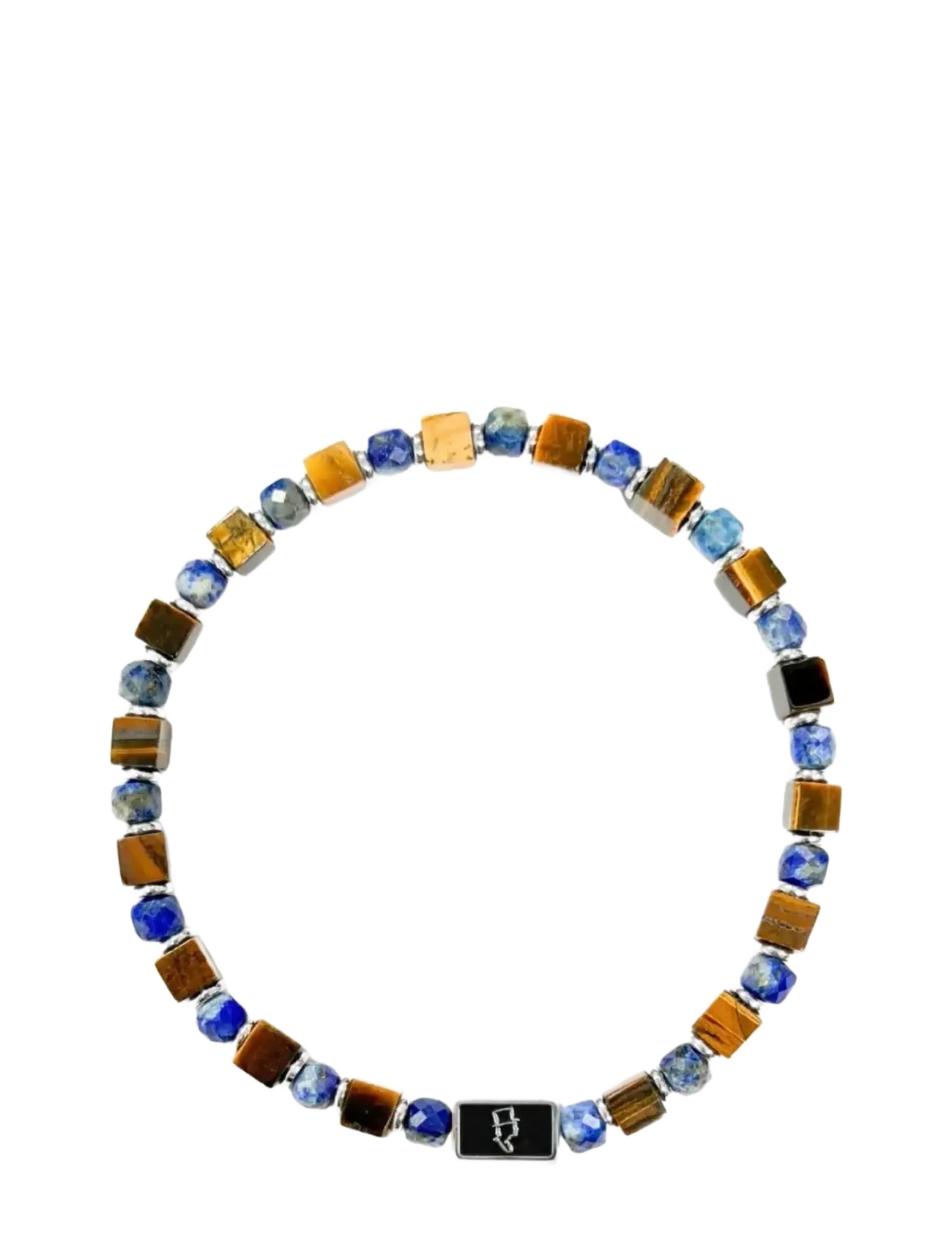edd. Beads Bracelet 4mm - Armbånd - HORIZON FLAME / brown