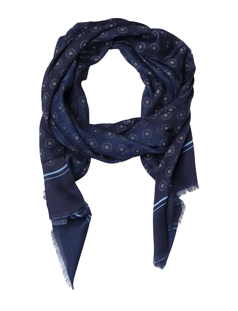 edd. - Scarves - sjalen - 011-mÖrkblÅ - 1