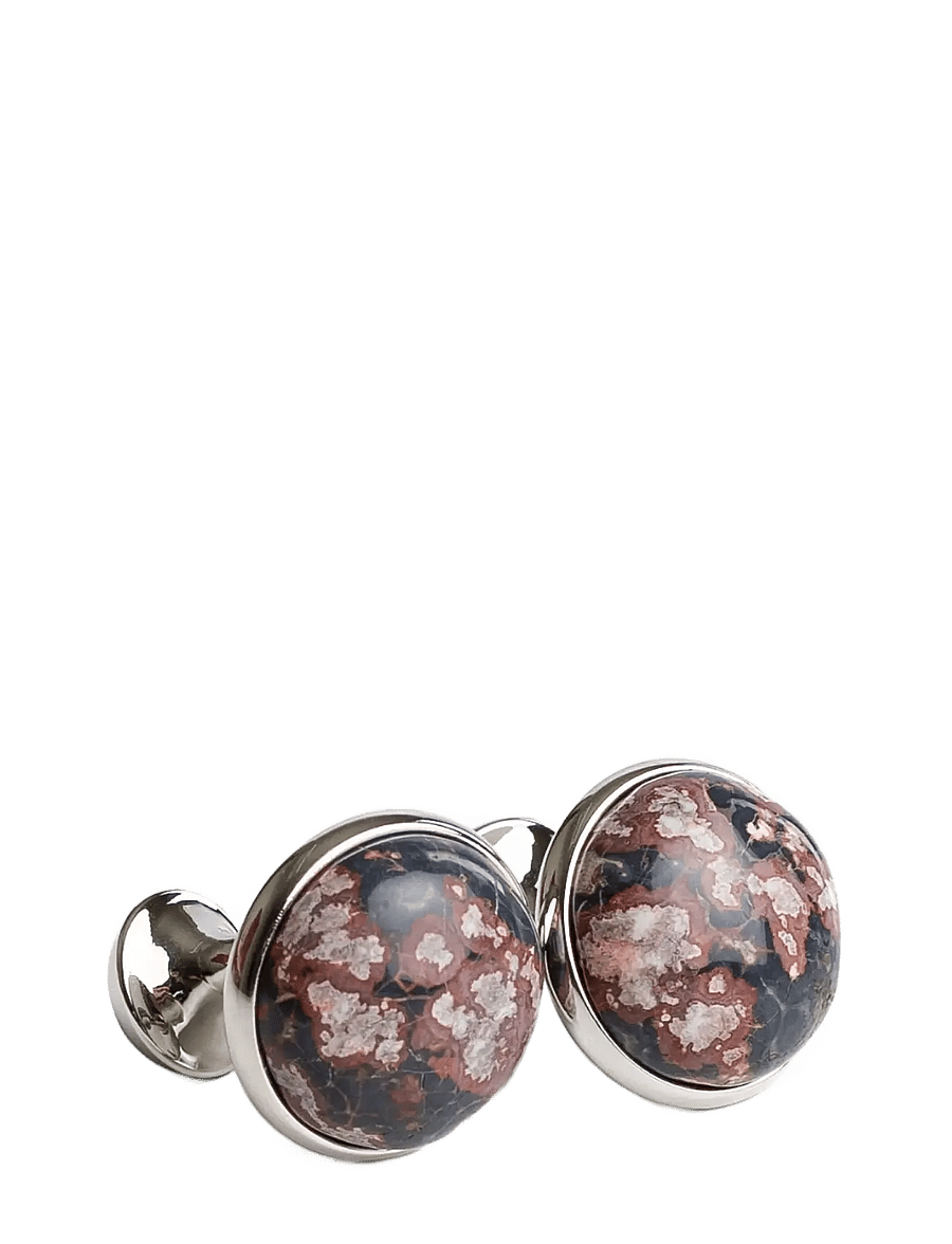 edd. - Scarves - manschettenknöpfe - silver/rÖd - 0