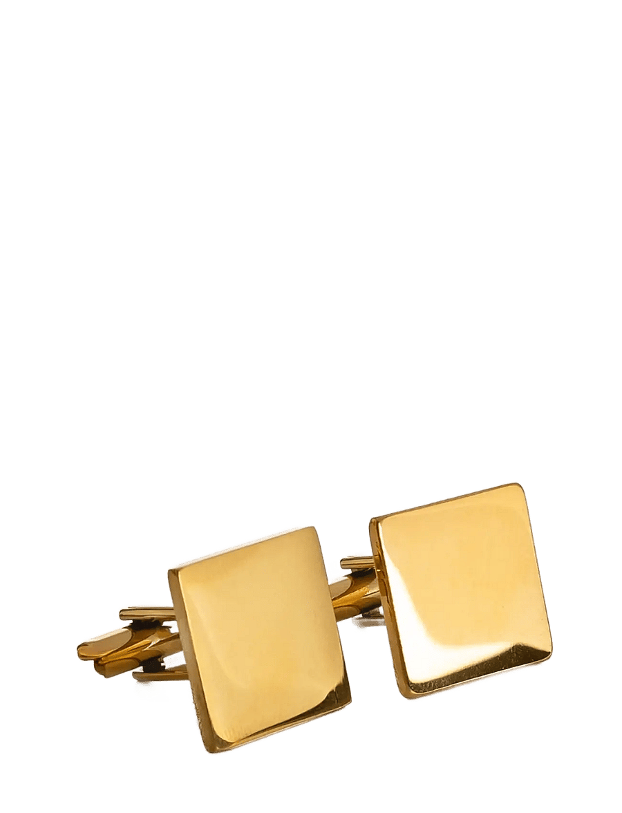 edd. - edd. Cufflinks - manschettenknöpfe - square gold - 0