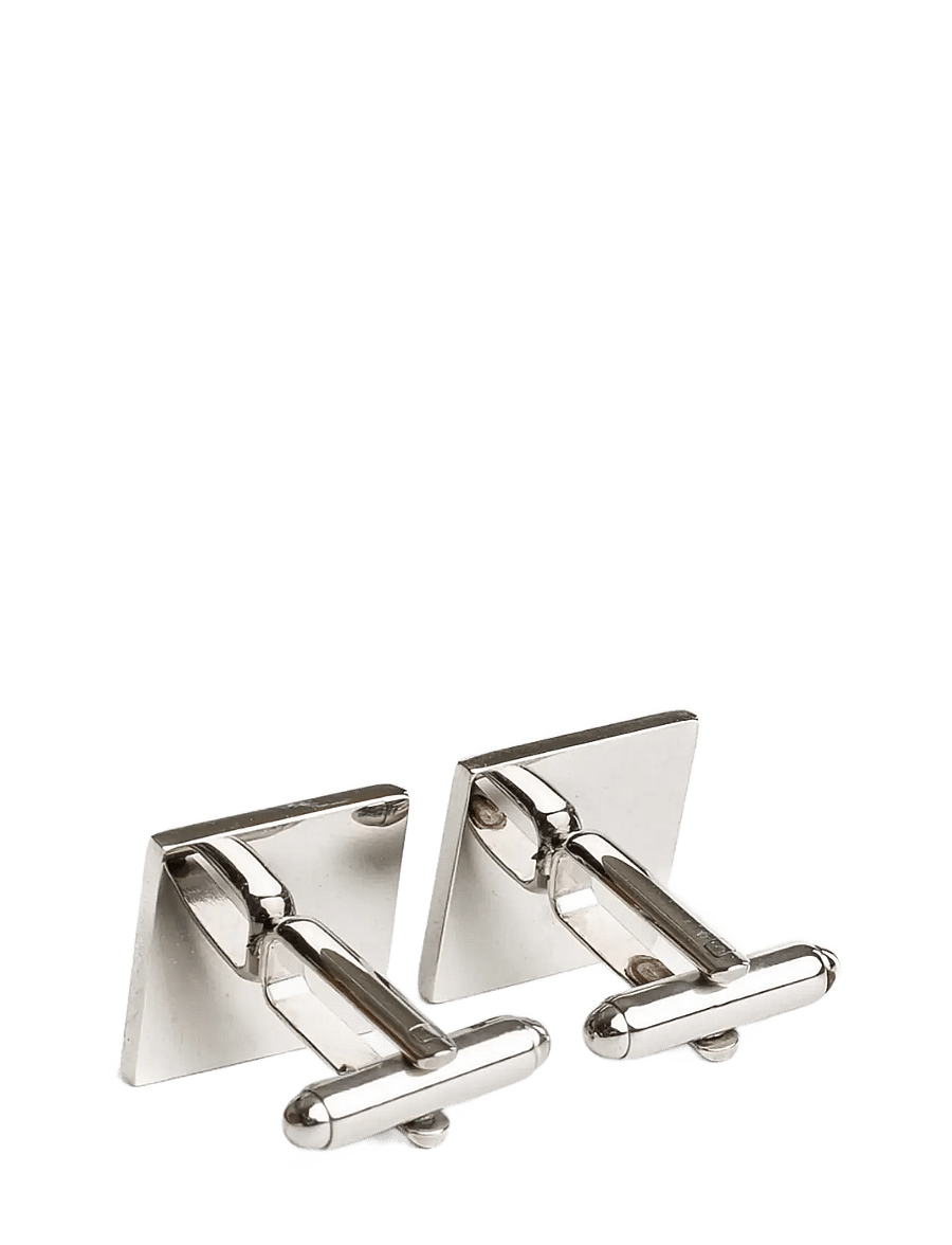 edd. - edd. Cufflinks - manschettenknöpfe - square silver - 1