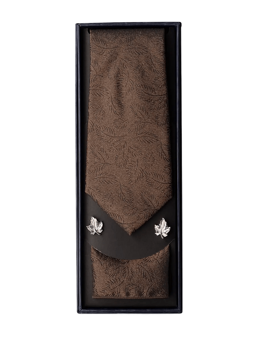 edd. - Tie Set - einstecktücher - brons - 0