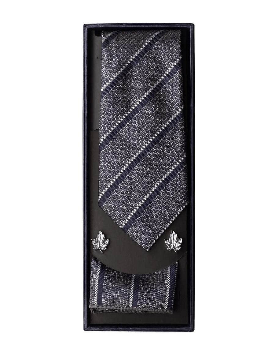 edd. - Tie Set - einstecktücher - grÅ/blÅ - 1
