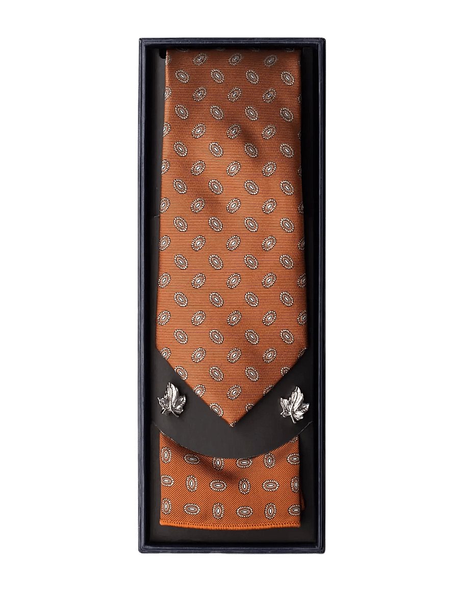 edd. - Tie Set - einstecktücher - orange - 1