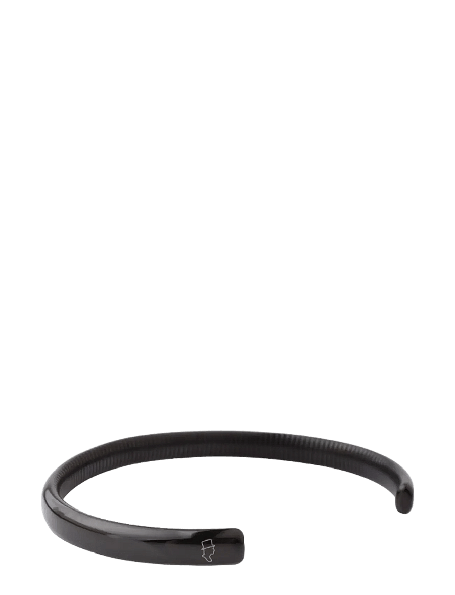 edd. - Steel Breaclet Cuff - armband - black - 1