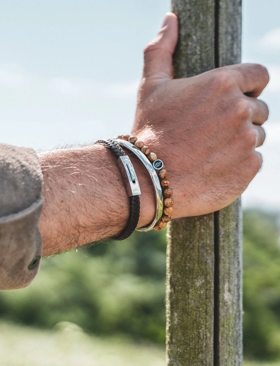 edd. - Steel Breaclet Cuff - armbänder - silver - 3