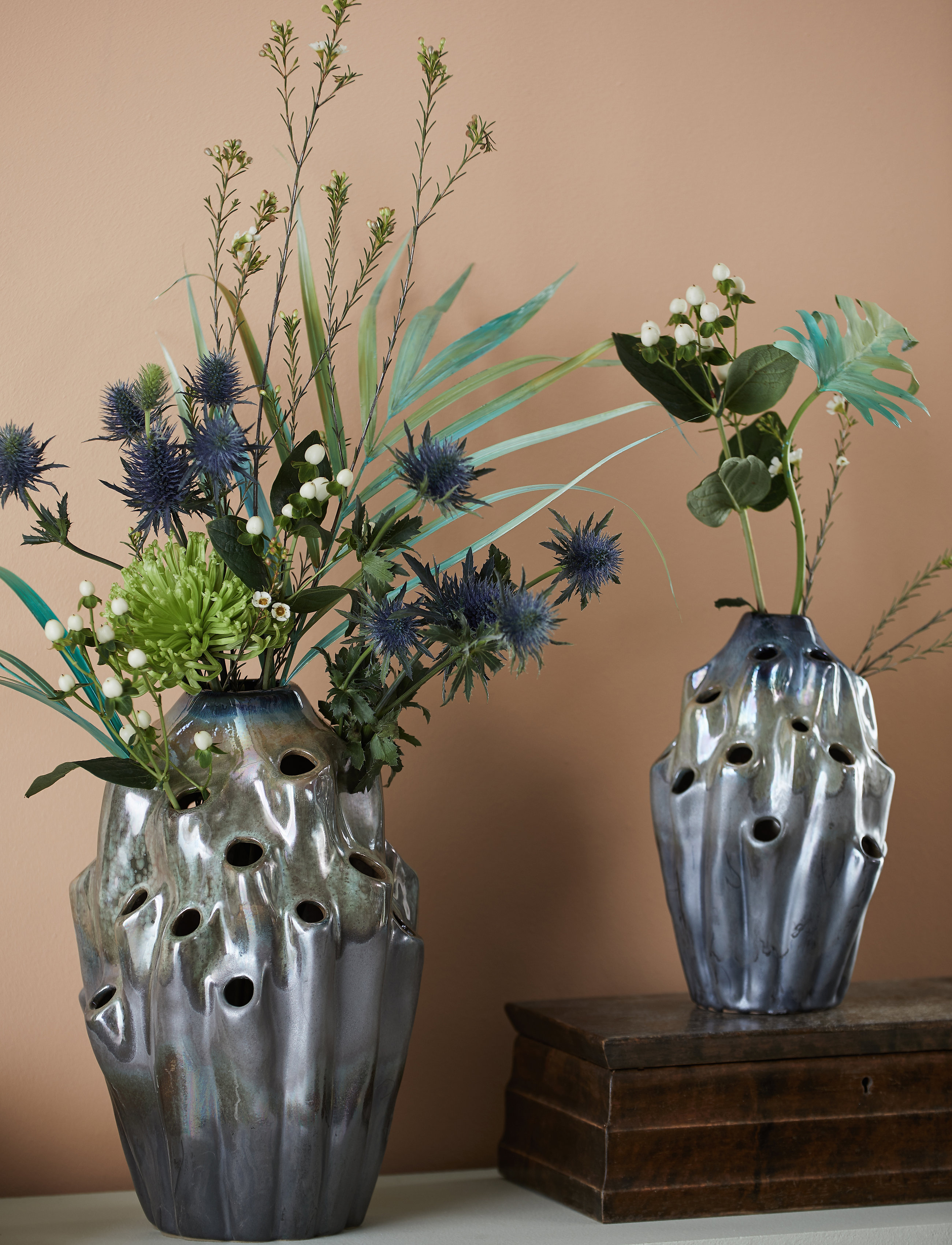 eden outcast - Lava Vase - vasen - blue - 2