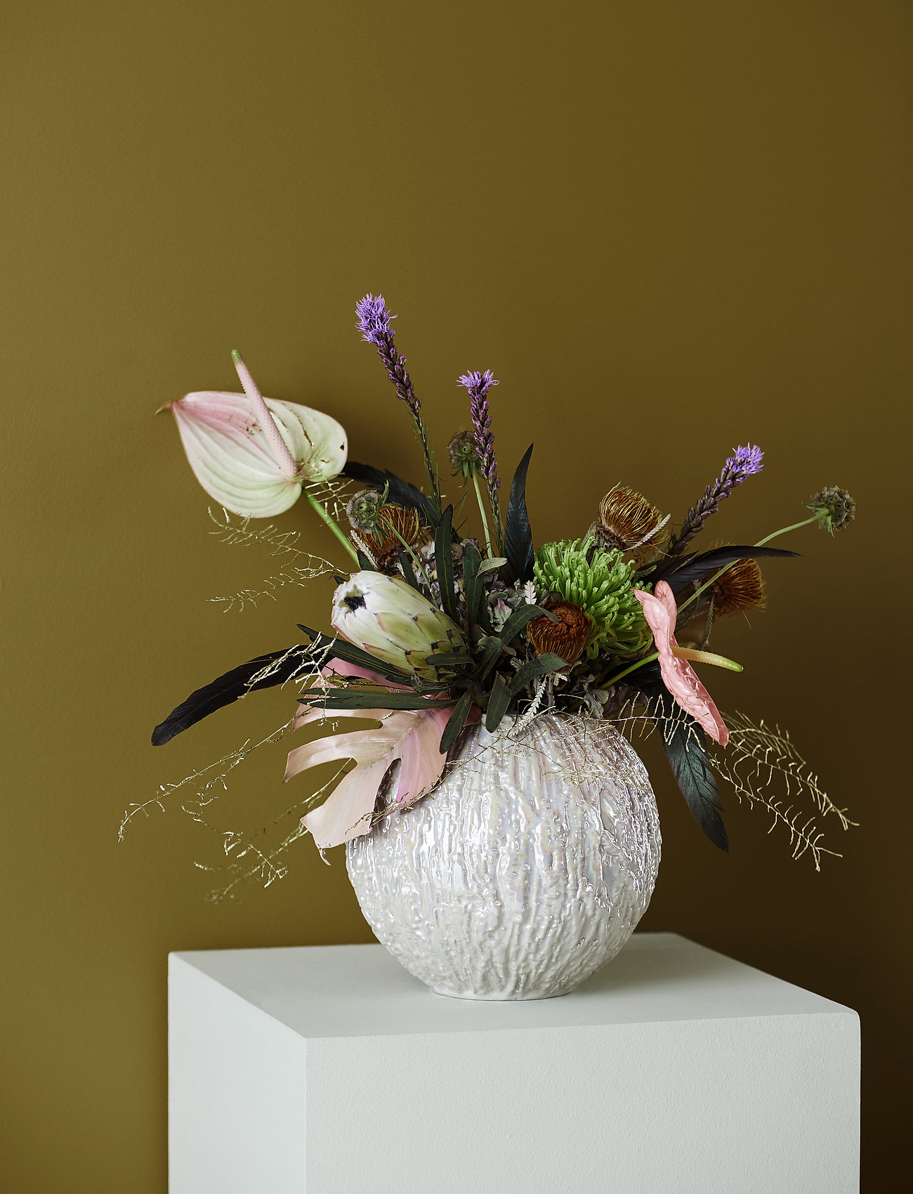 eden outcast - Fusing Vase - birthday gifts - cream - 1