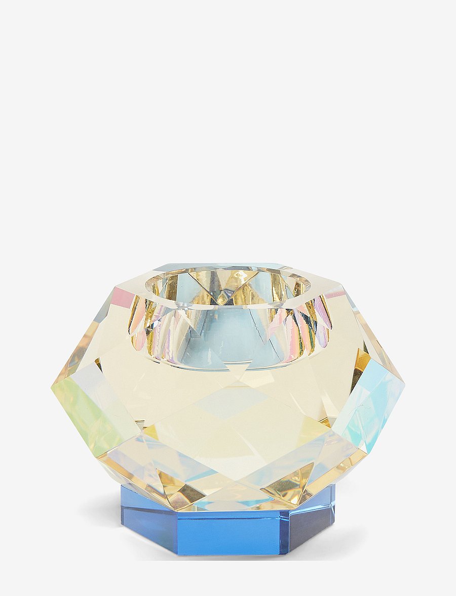 eden outcast - Glam Candle - teeküünlahoidjad - light yellow - 1