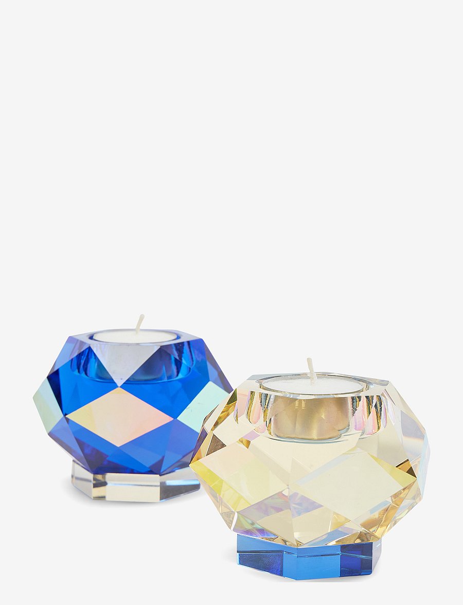 eden outcast - Glam Candle - teeküünlahoidjad - light yellow - 3