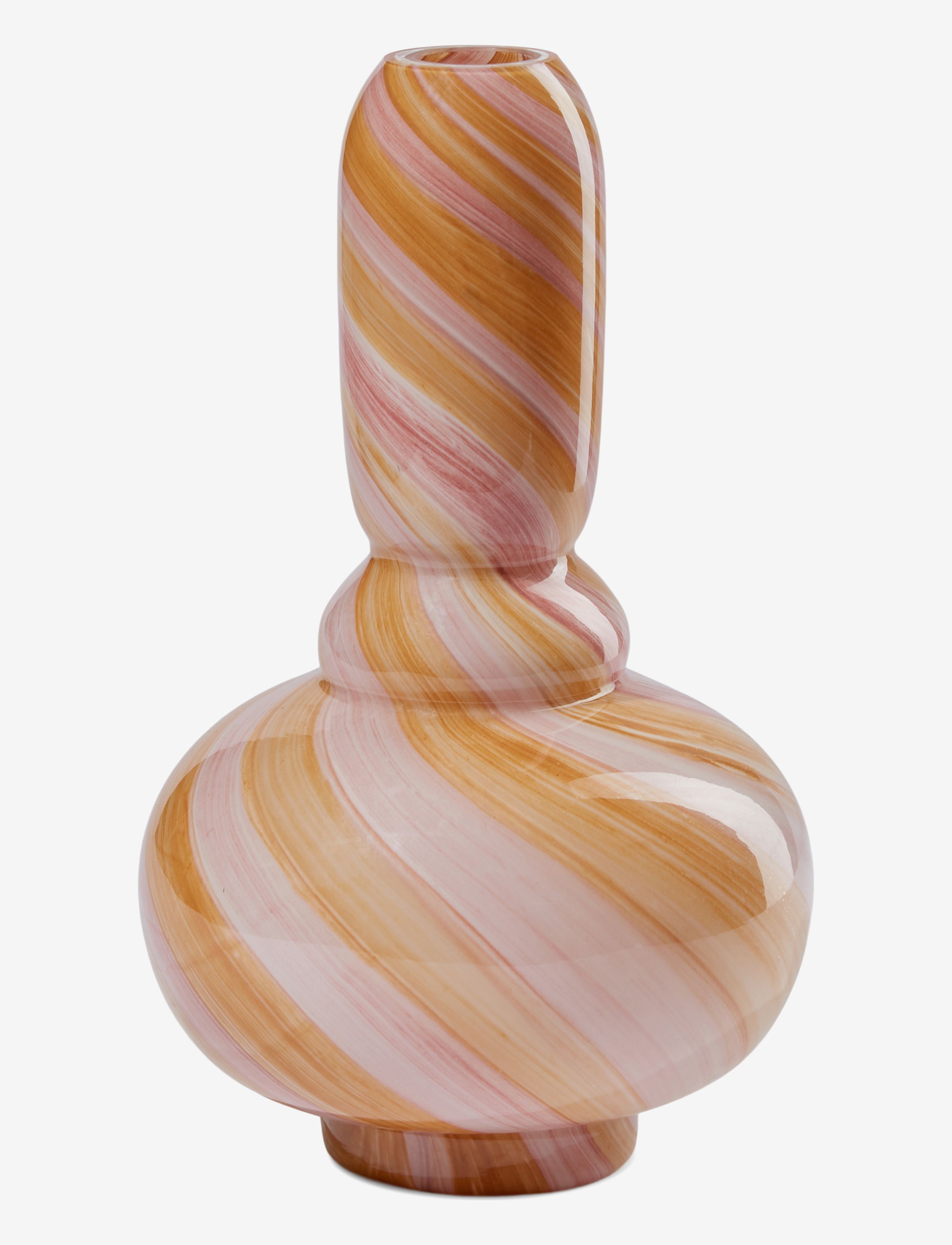 eden outcast Twirl Vase - Šodienas super piedāvājumi - PINK / pink/rose