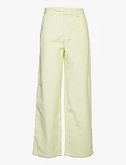 EDITED - Jenny Trousers - brede jeans - lime cream - 0