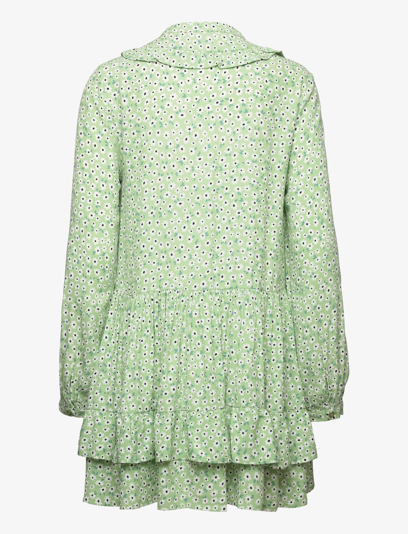 EDITED - Bijou Dress - minikleidid - aop green ditzy floral - 1