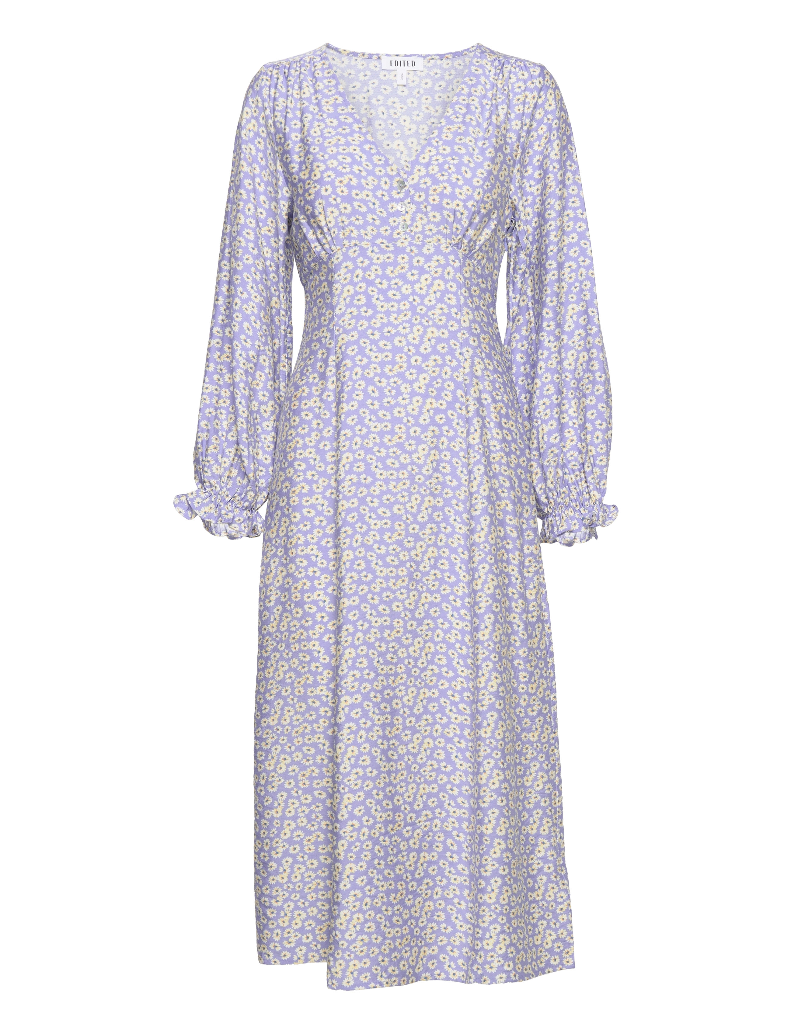 EDITED Rosalia Dress - Kleider - AOP VINTAGE DAISY / blue
