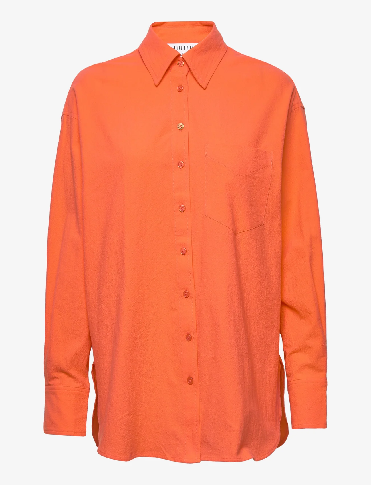 EDITED - Nika Shirt - pikkade varrukatega särgid - nasturtium orange - 0