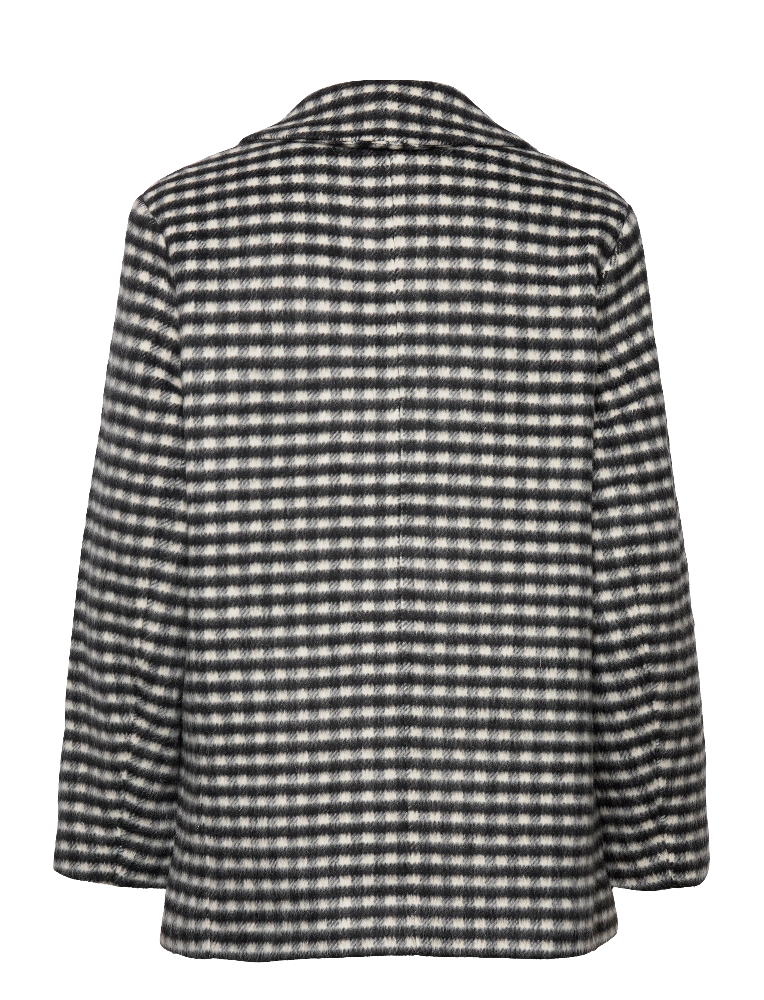 EDITED - Shannon Jacket - winterjacken - check black + white - 1