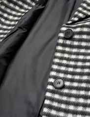 EDITED - Shannon Jacket - winter jackets - check black + white - 4