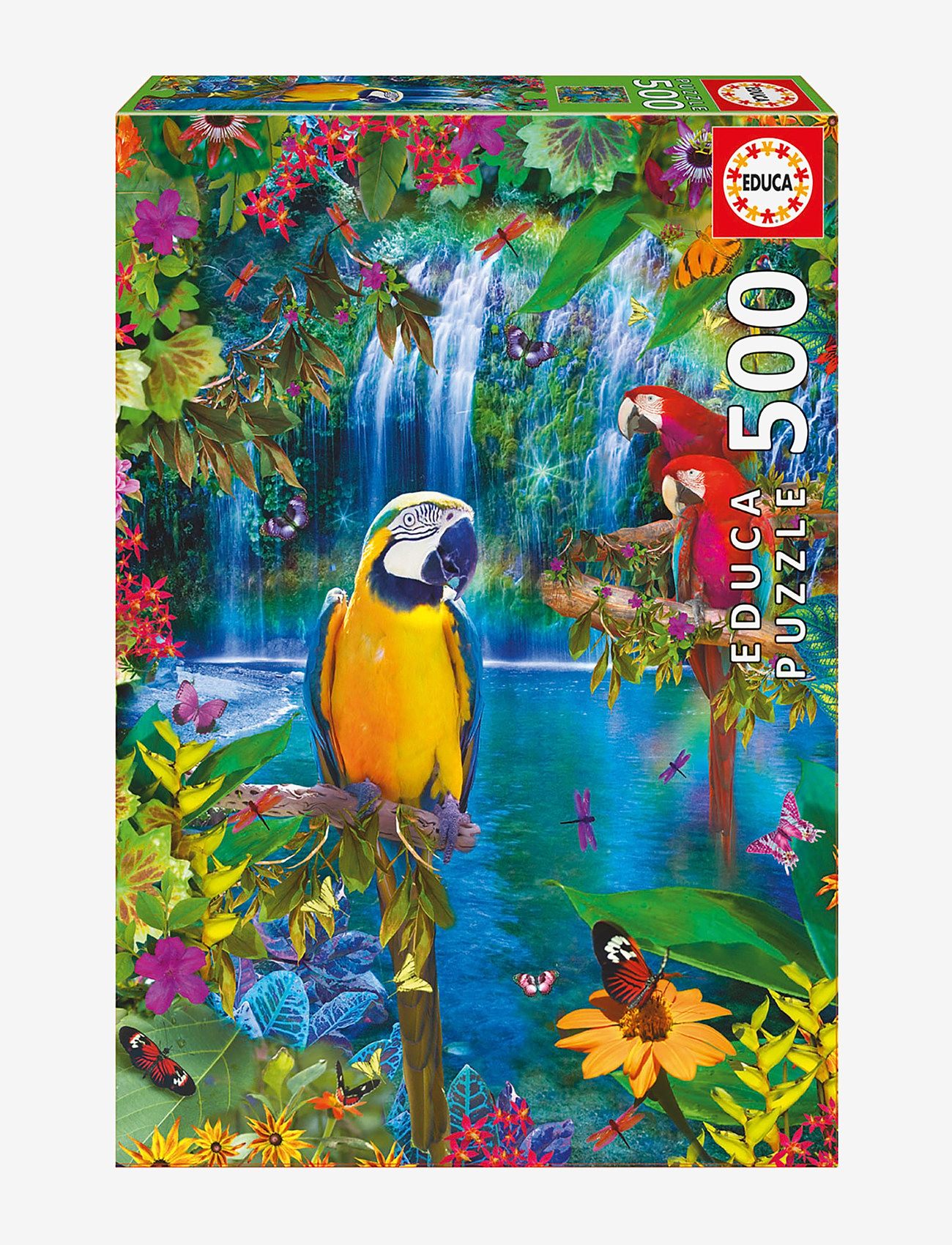 Educa - Educa 500 Bird Tropical Land - klassiska pussel - multi - 1