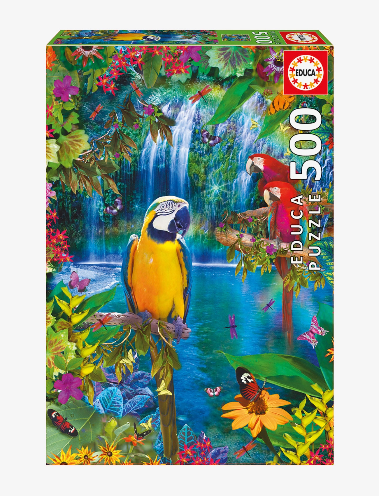 Educa - Educa 500 Bird Tropical Land - klassiset palapelit - multi - 1