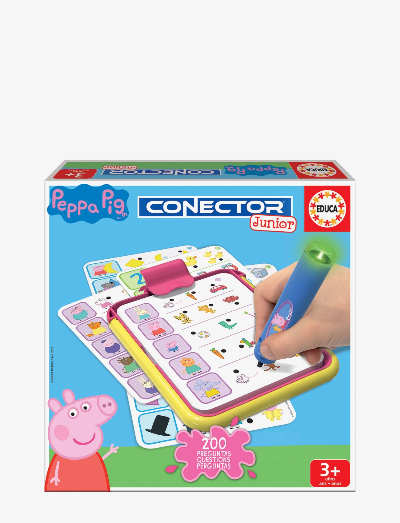 Educa Educa Game Peppa Pig Conector, Junior - 4 for 3 - MULTI / multi