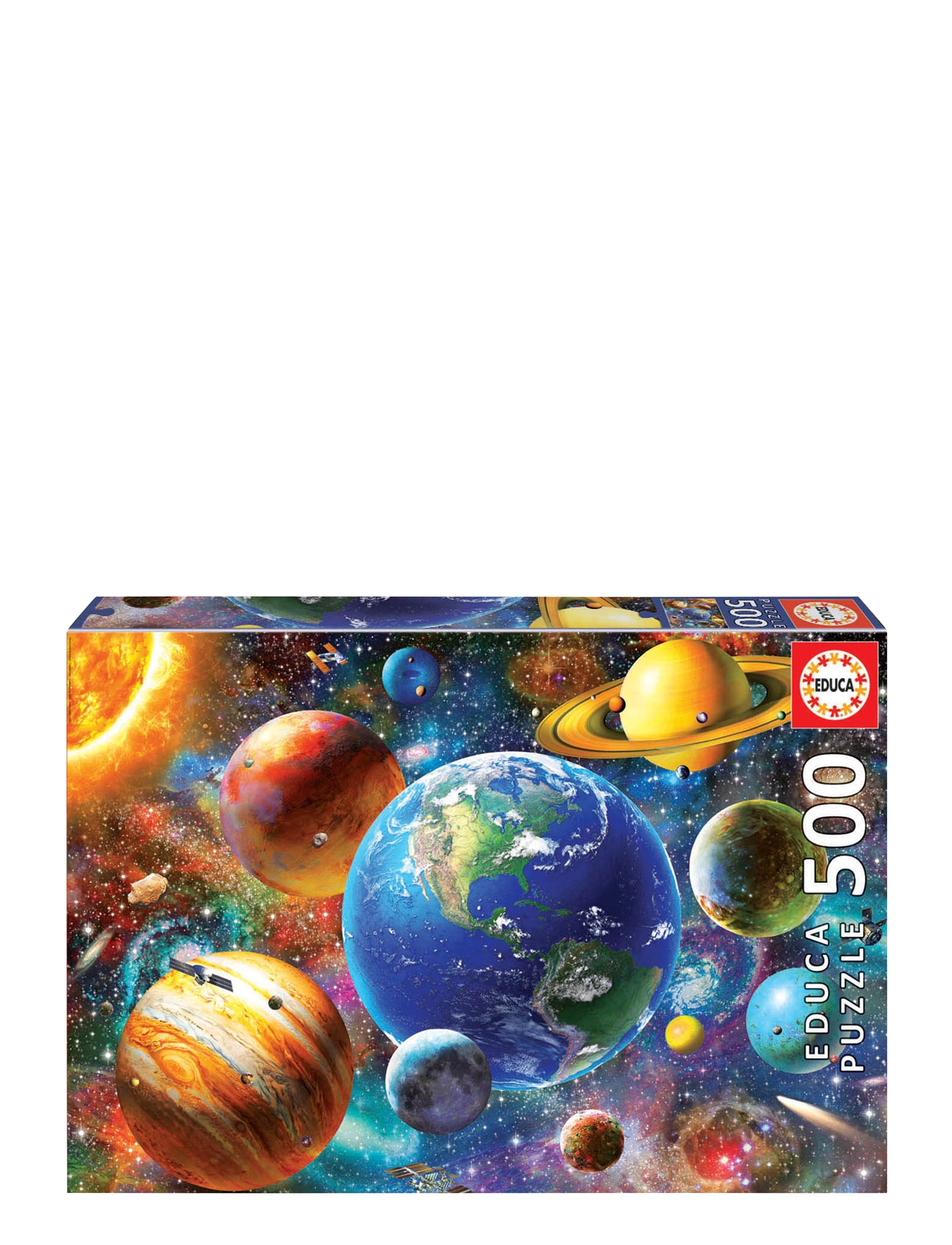 Educa Educa 500 Solarsystem, One Size, Multi/patterned, Puslespil > Klassiske Puslespil, Børn