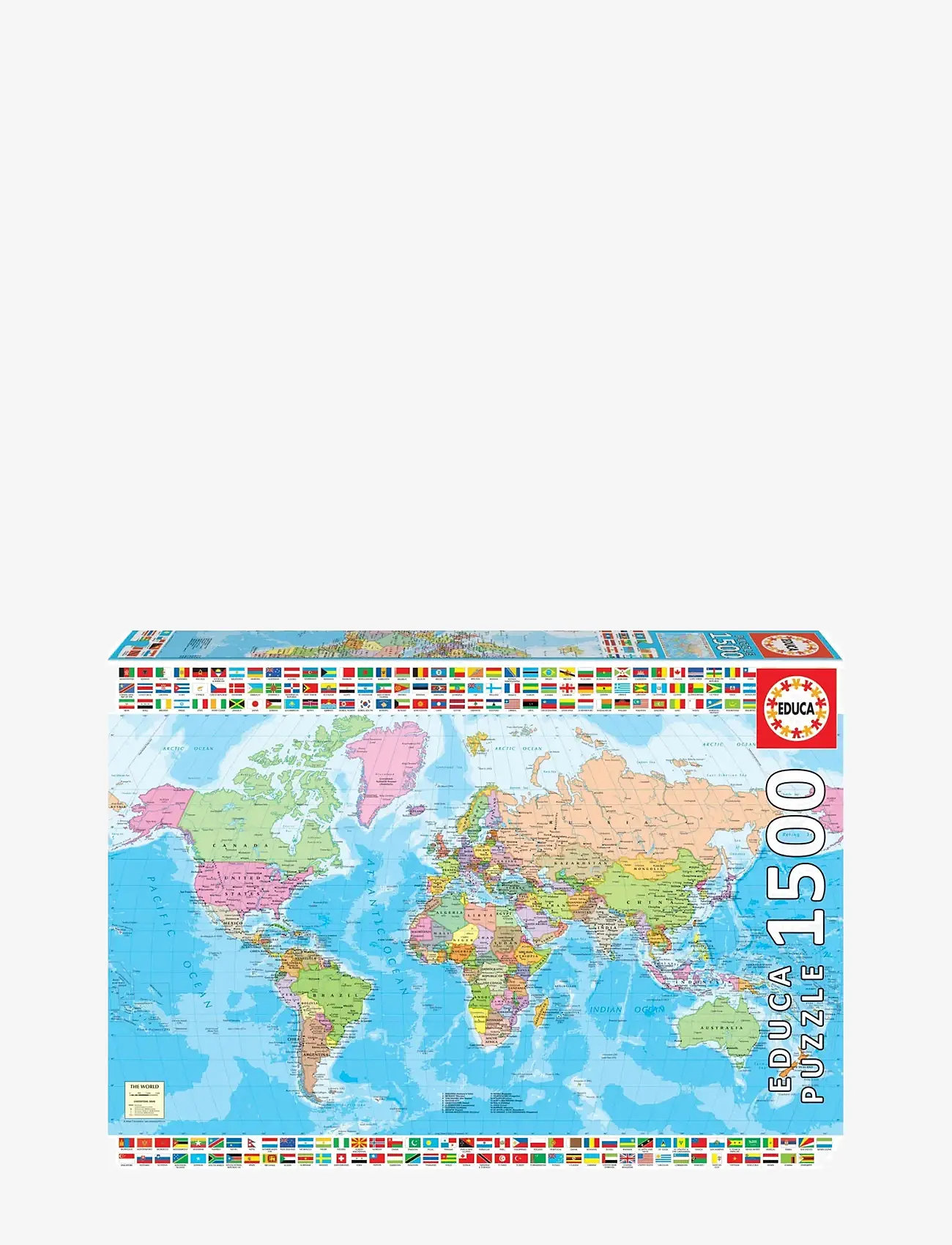 Educa - Educa 1500 The World Map - multi - 0