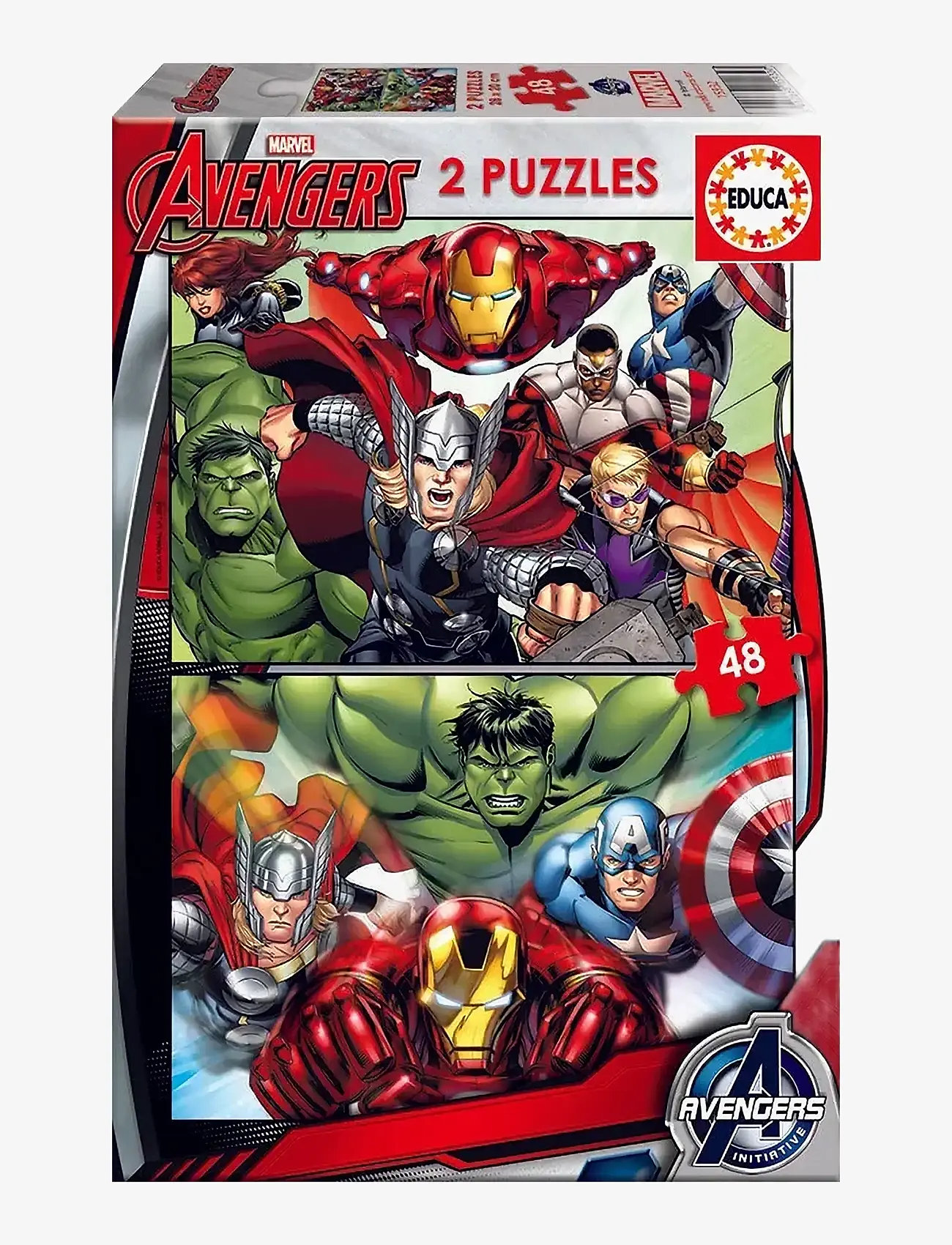 Educa - Educa 2x48 Avengers - classic puzzles - multi - 0