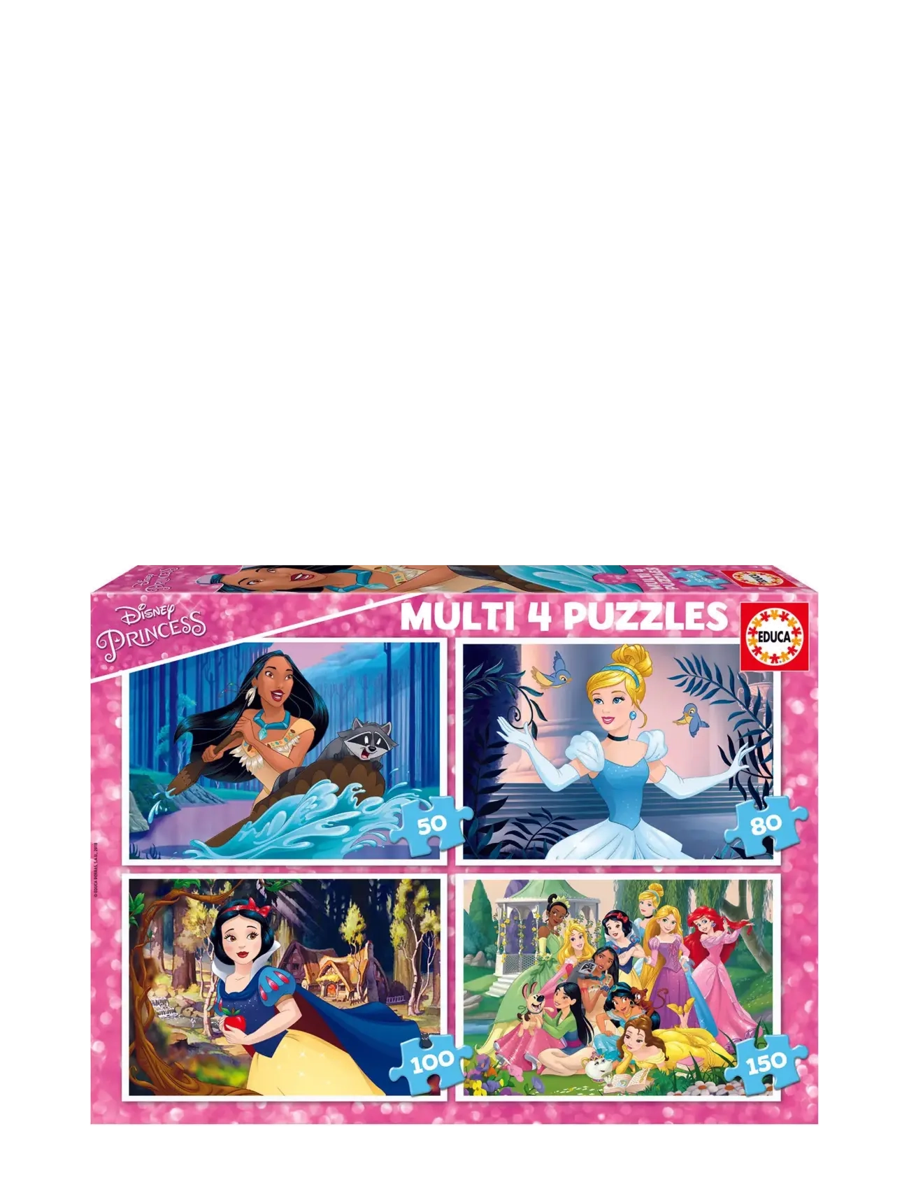 Educa Educa 50-80-100-150 Disney Princess - Pussel - MULTI / multi