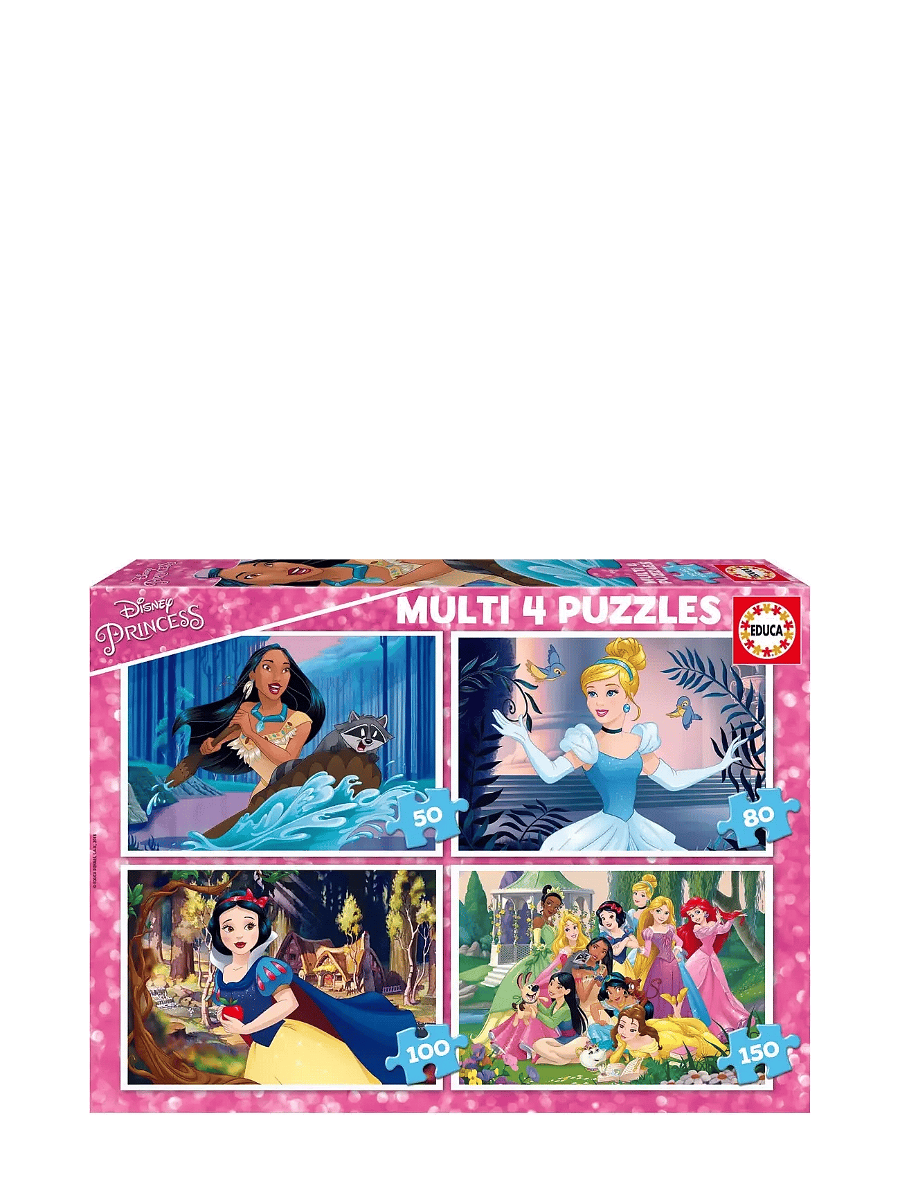 Educa 50-80-100-150 Disney Princess - MULTI
