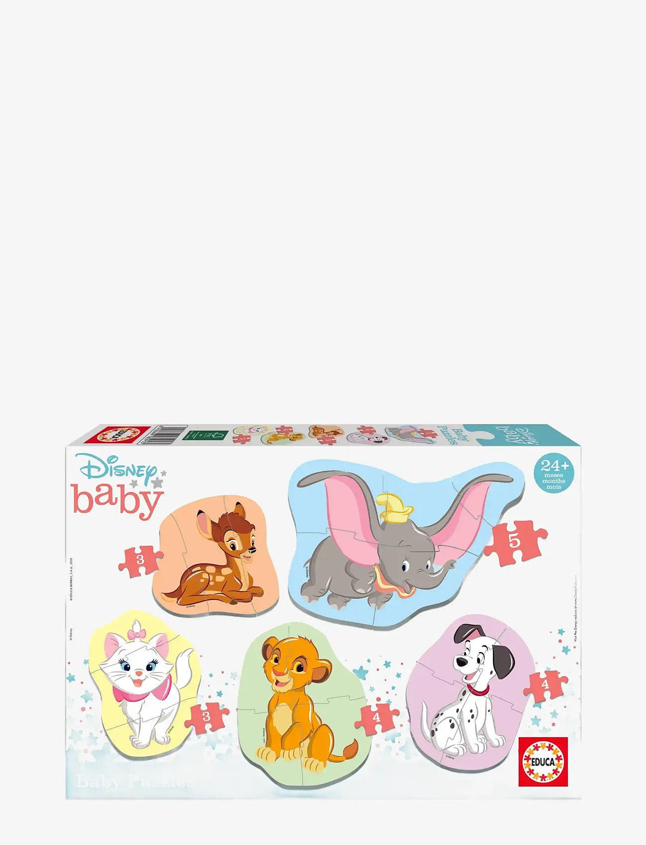 Educa - Educa Baby Disney Animals 2 - klassiska pussel - multi - 0