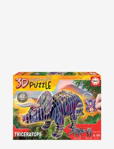 Educa Triceratops 3D Creature Puzzle, Educa