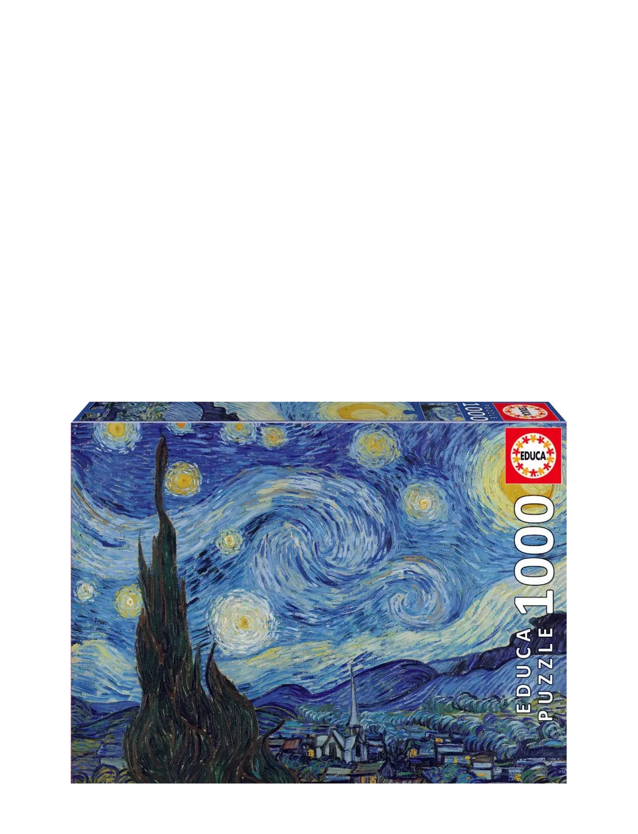 Educa Educa 1000 The Starry Night, Vincent Van Gogh - Puslespil - MULTI / multi