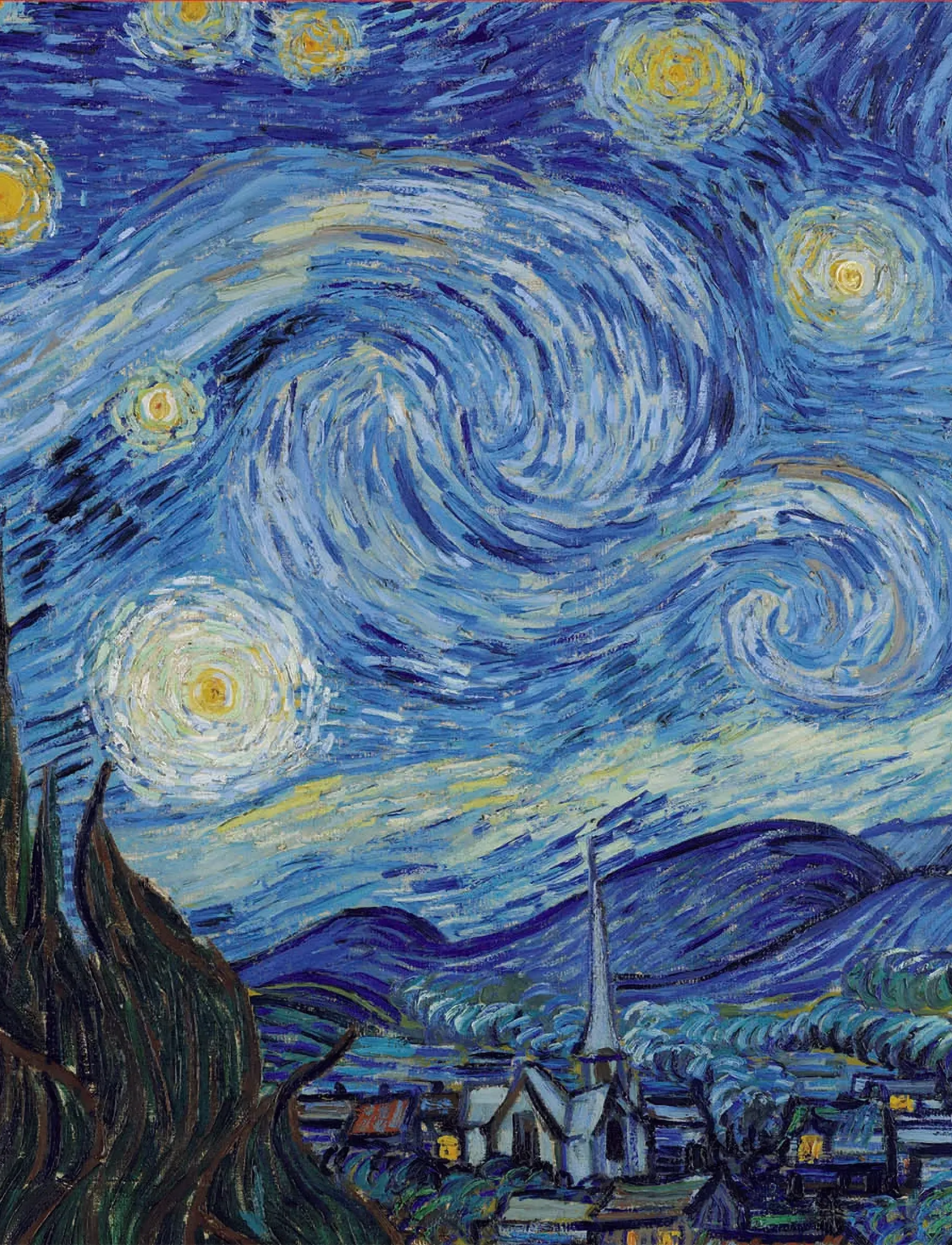 Educa - Educa 1000 The Starry Night, Vincent Van Gogh - multi - 1