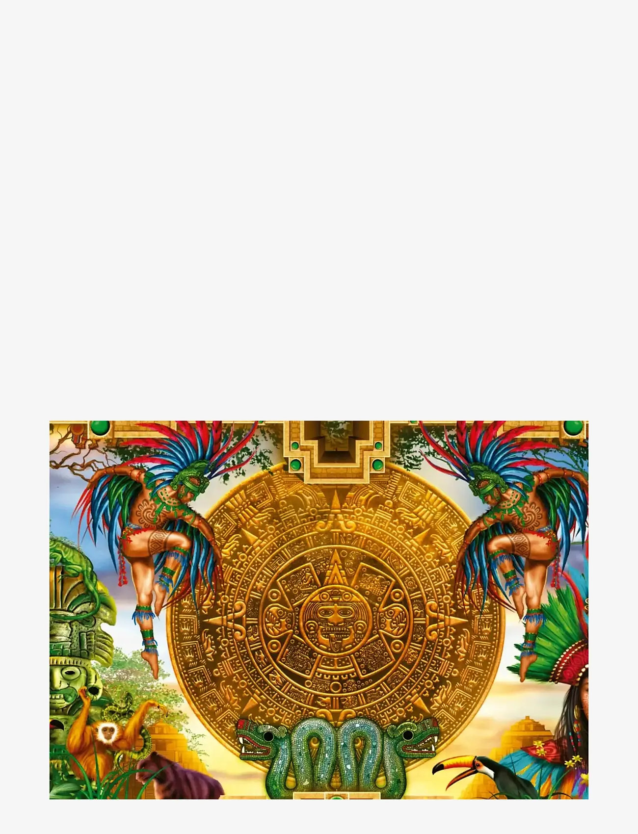 Educa - Educa 2000 Aztec Mayan Montage - klassiske puslespil - muti - 0