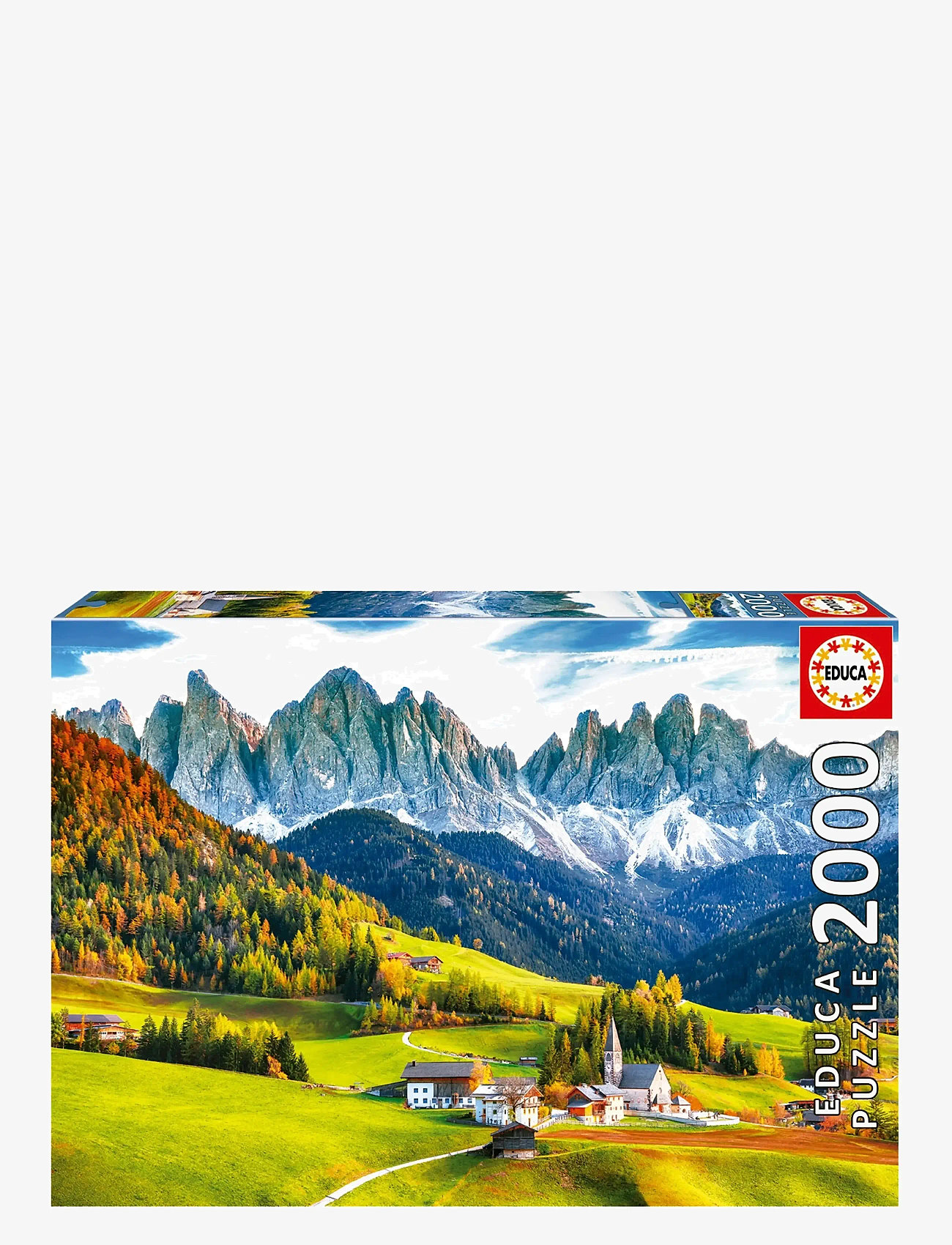 Educa - Educa 2000 Autumn In The Dolomites - klassiske puslespil - muti - 0