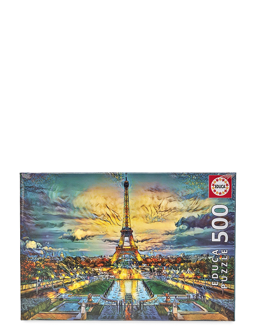 Educa - Educa 500 Eiffel Tower - klassiska pussel - multi - 0
