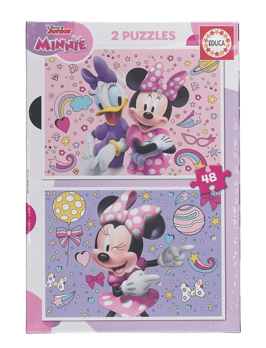 Educa - Educa 2x48 Minnie - klassísk púsl - multi - 0