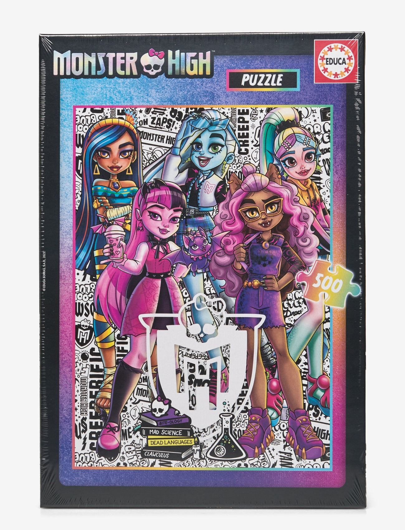 Educa - Educa 500 Monster High - klassiske puslespil - multi - 0
