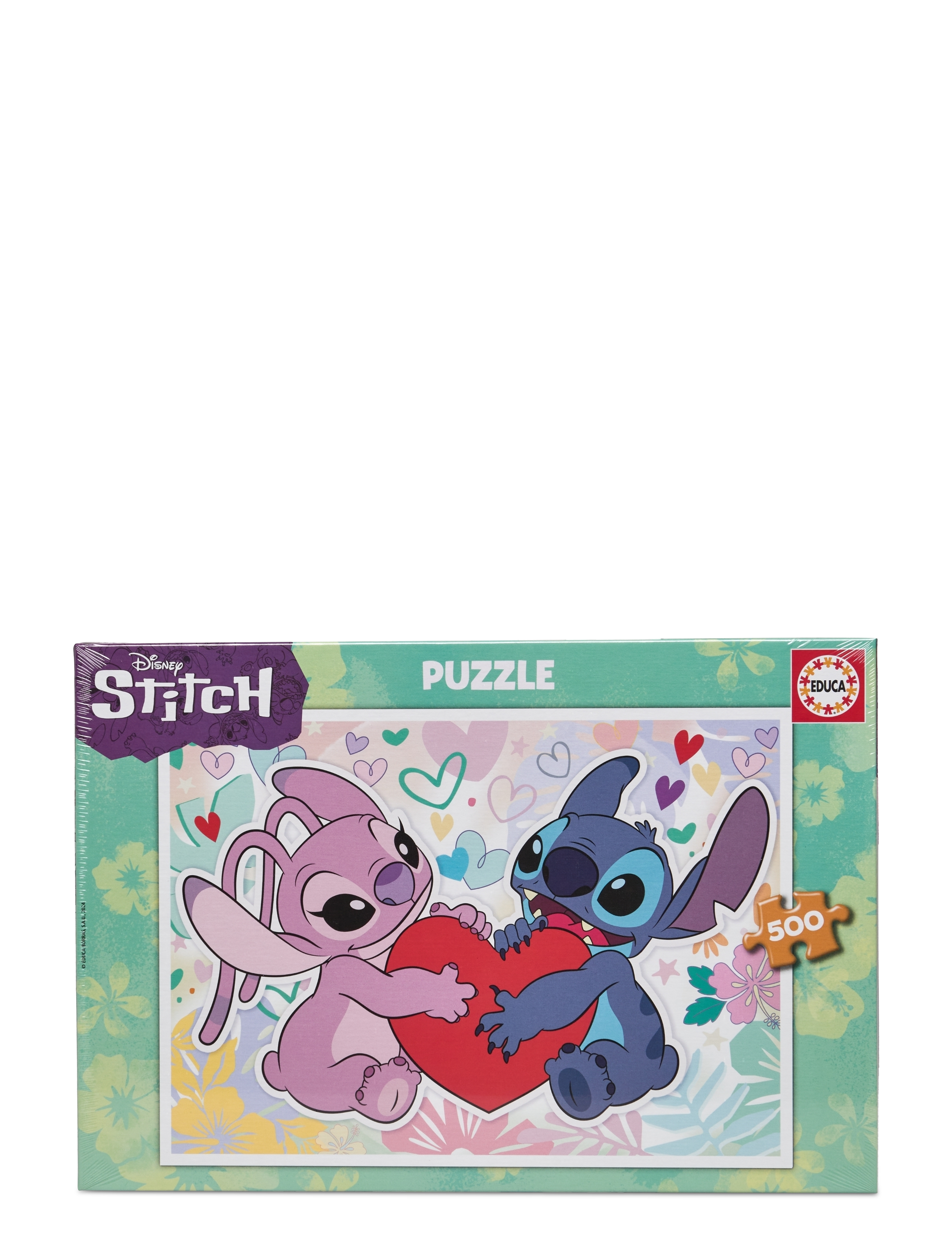 Educa 500 Disney Stitch, Børn, Classic Puslespil, Multi/mønstret, Str: ONE SIZE