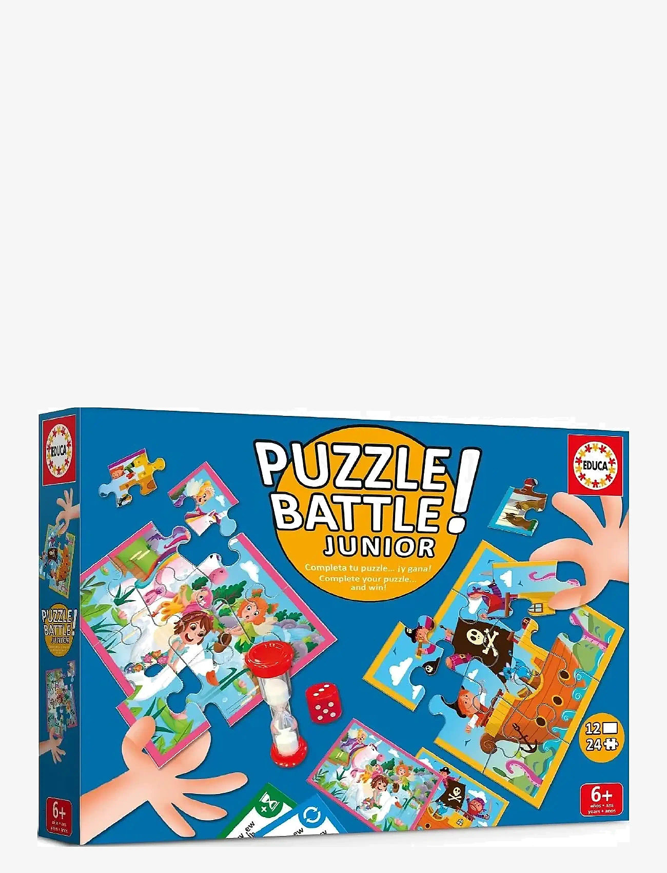 Educa - Educa Puzzle Battle Junior - Animals - classic puzzles - muti - 0