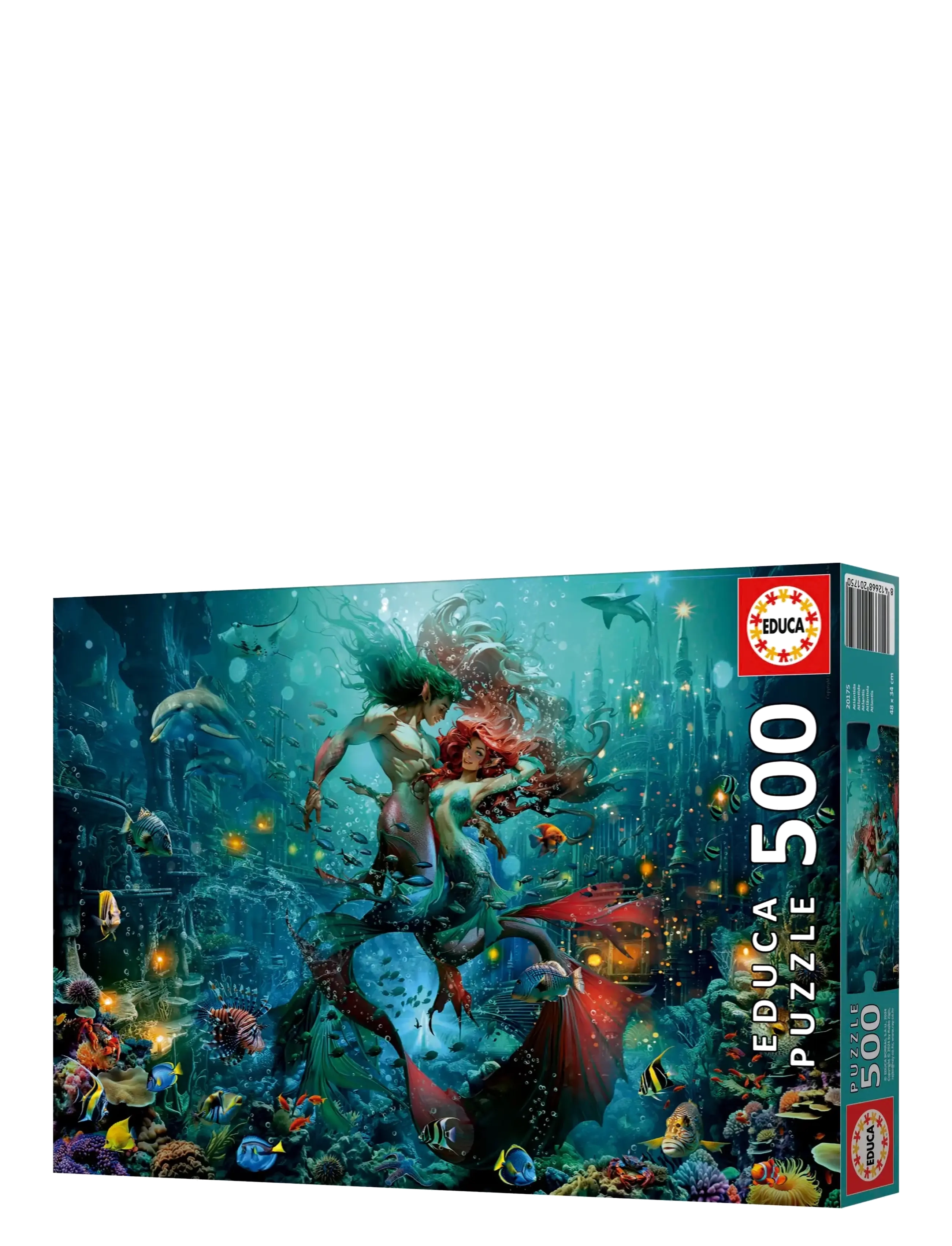 Educa - Educa 500 Atlantis - klassiske puslespil - muti - 3