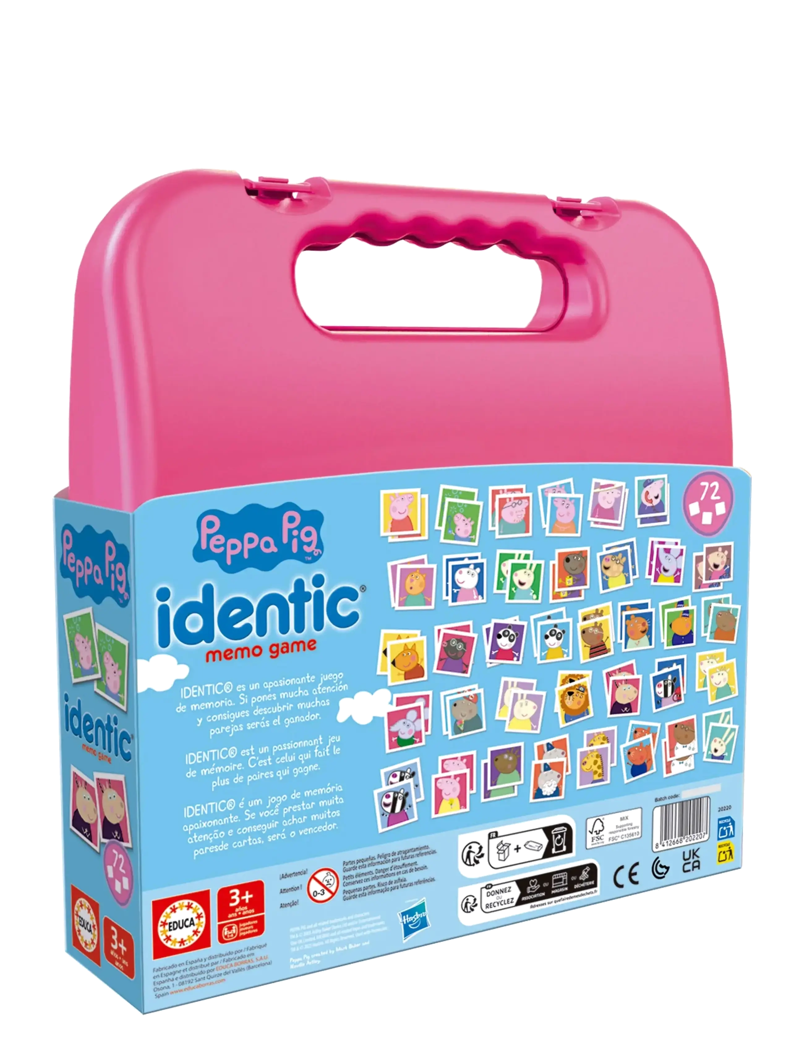 Educa - Educa Memory Peppa Pig Suitcase - multi - 2