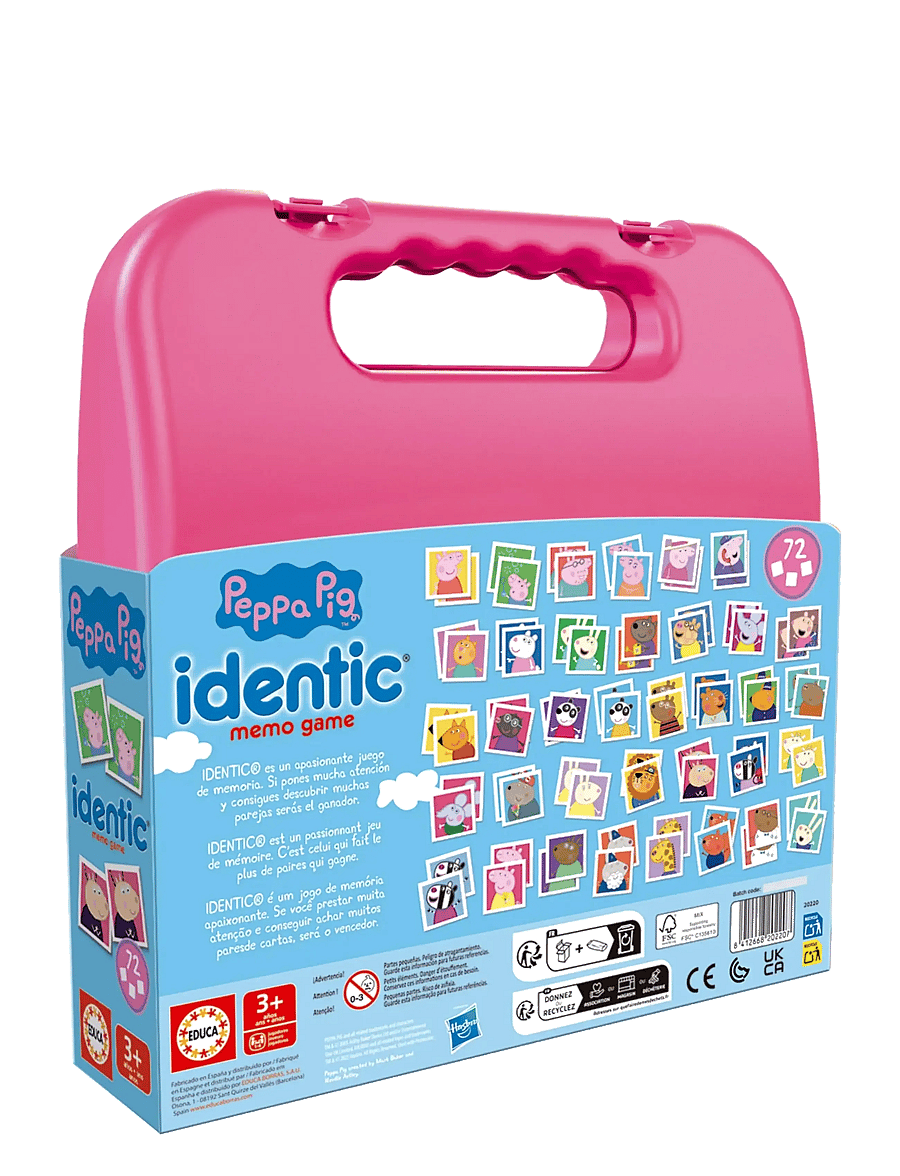 Educa - Educa Memory Peppa Pig Suitcase - memo - multi - 2