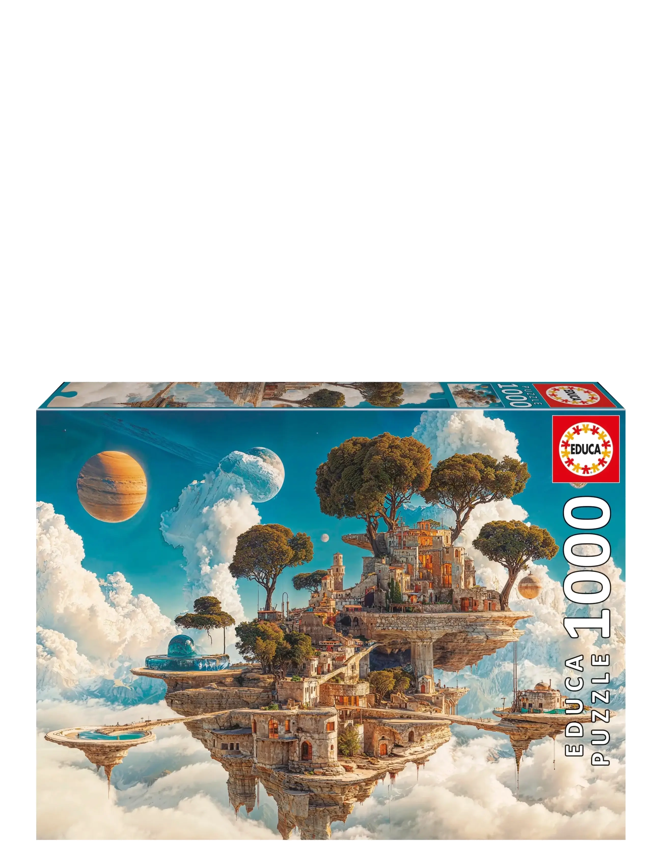 Educa 1000 Kingdom Of Clouds, Børn, Classic Puslespil, Multi/mønstret, Str: ONE SIZE