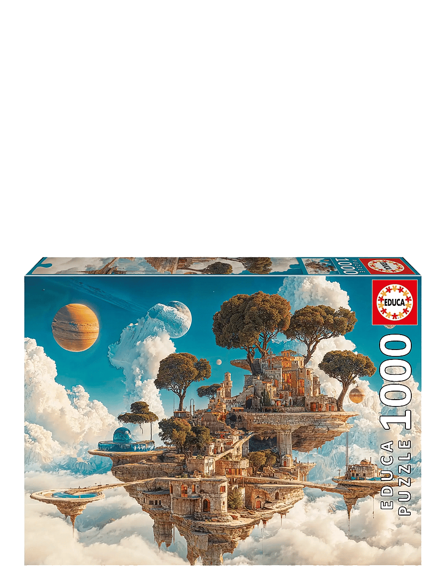 Educa - Educa 1000 Kingdom Of Clouds - klassiska pussel - multi - 0